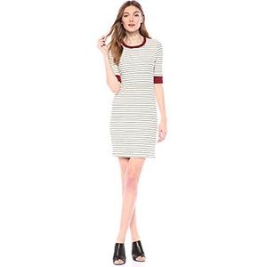 Joie short sleeve Tralena Ribbed Striped Tee Dress